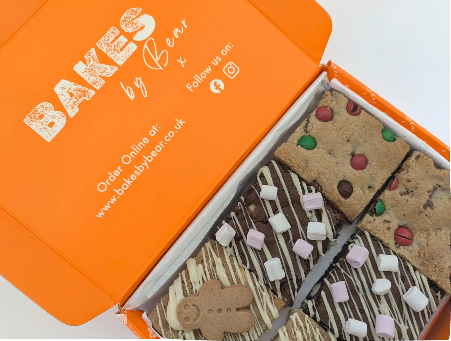 a selection of baked christmas themed goods