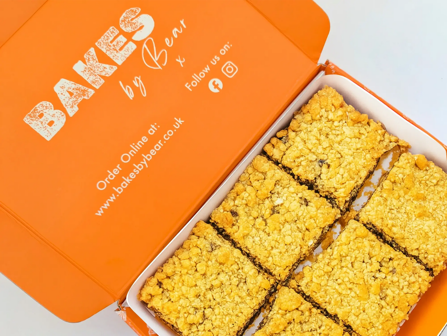 Mince Pie Crumble Slices